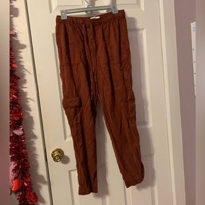NWOT C&C California Burnt Orange Joggers